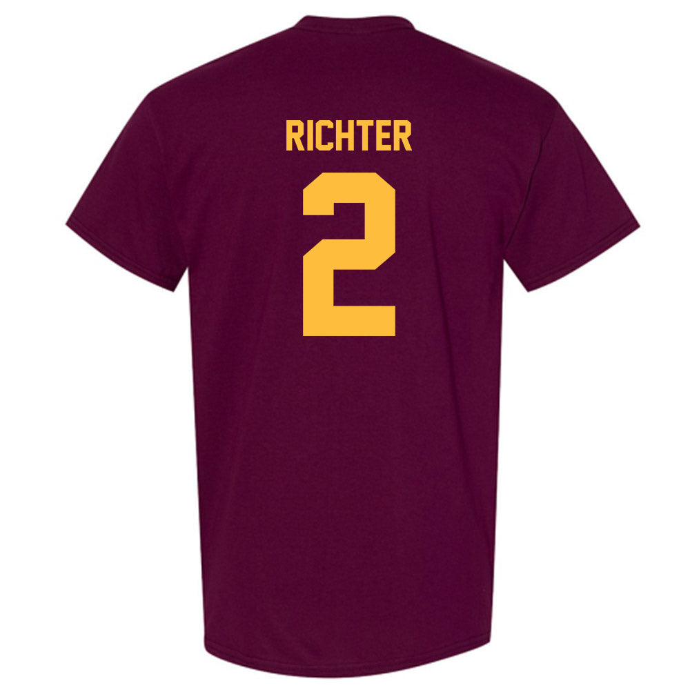 Minnesota - NCAA Baseball : Easton Richter - Classic Shersey T-Shirt-1