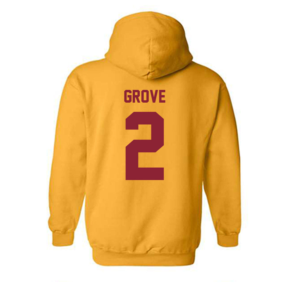Minnesota - NCAA Men's Basketball : Grayson Grove - Classic Shersey Hooded Sweatshirt-1