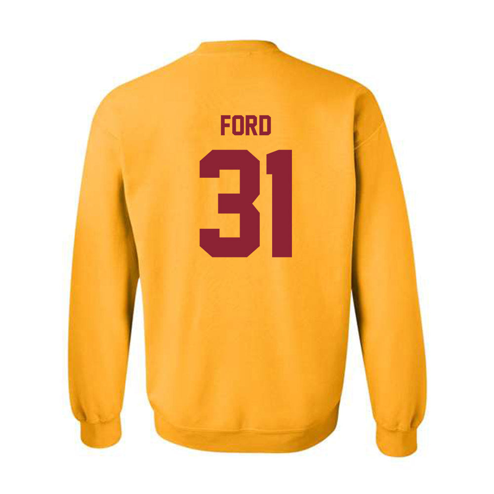 Minnesota - NCAA Football : Xavier Ford - Classic Shersey Crewneck Sweatshirt-1