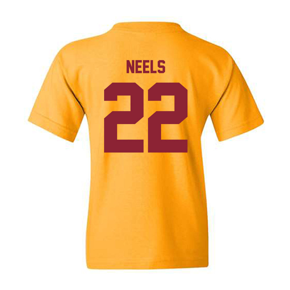 Minnesota - NCAA Baseball : Weber Neels - Classic Shersey Youth T-Shirt-1