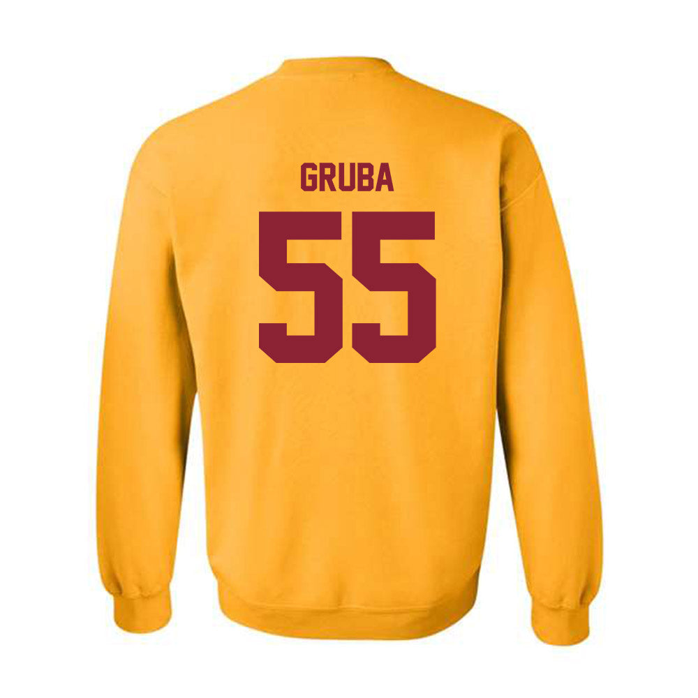 Minnesota - NCAA Men's Ice Hockey : Leo Gruba - Classic Shersey Crewneck Sweatshirt-1