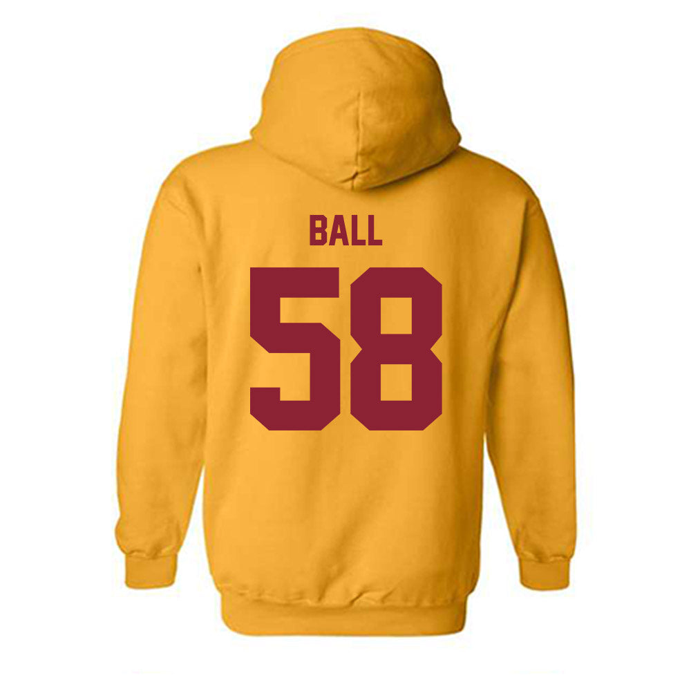Minnesota - NCAA Football : Jaden Ball - Classic Shersey Hooded Sweatshirt-1