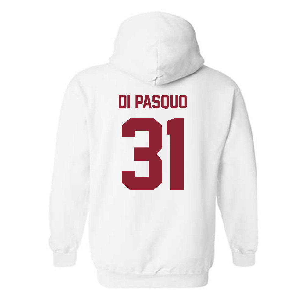 Minnesota - NCAA Men's Ice Hockey : Luca Di Pasquo - Classic Shersey Hooded Sweatshirt-1