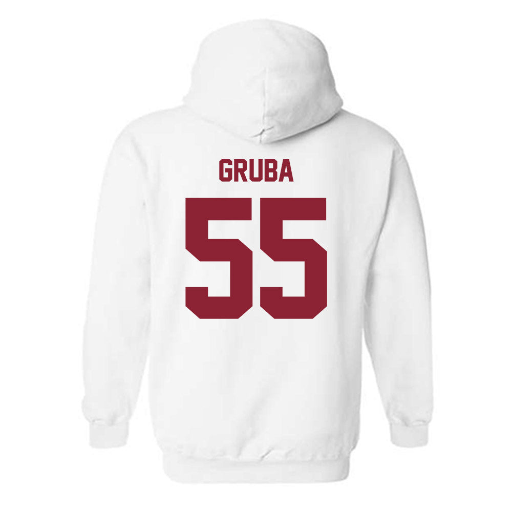 Minnesota - NCAA Men's Ice Hockey : Leo Gruba - Classic Shersey Hooded Sweatshirt-1