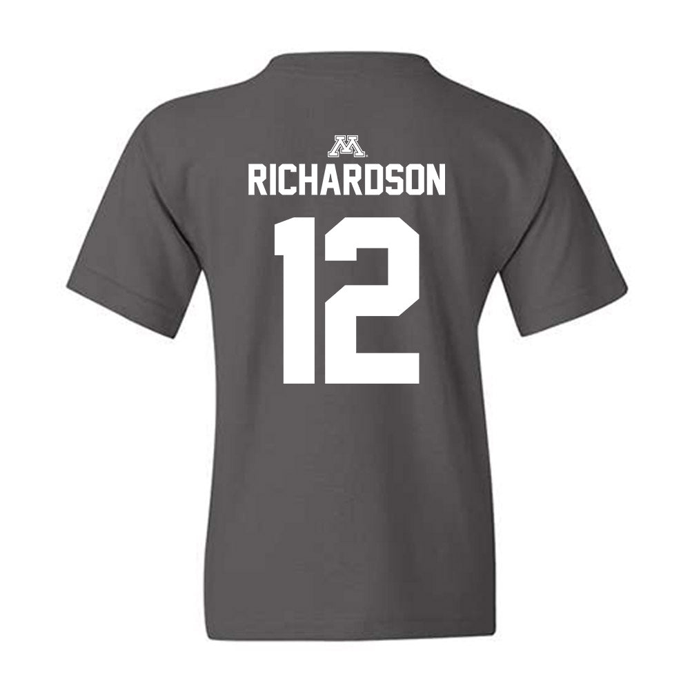 Minnesota - NCAA Softball : Macy Richardson - Classic Shersey Youth T-Shirt-1