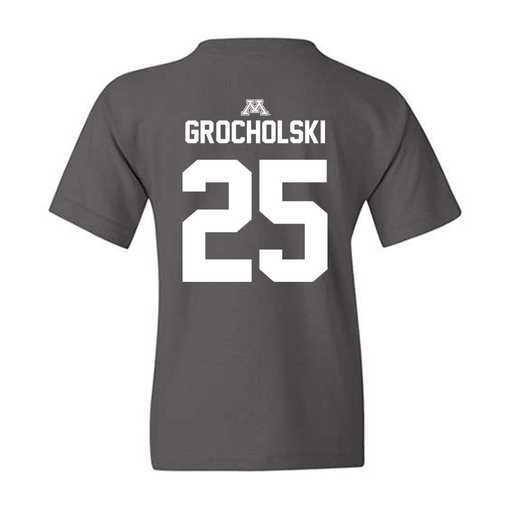 Minnesota - NCAA Women's Basketball : Grace Grocholski - Classic Shersey Youth T-Shirt-1