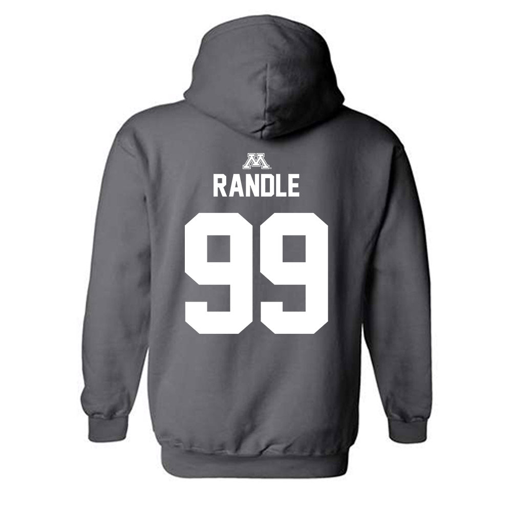 Minnesota - NCAA Football : Theorin Randle - Classic Shersey Hooded Sweatshirt
