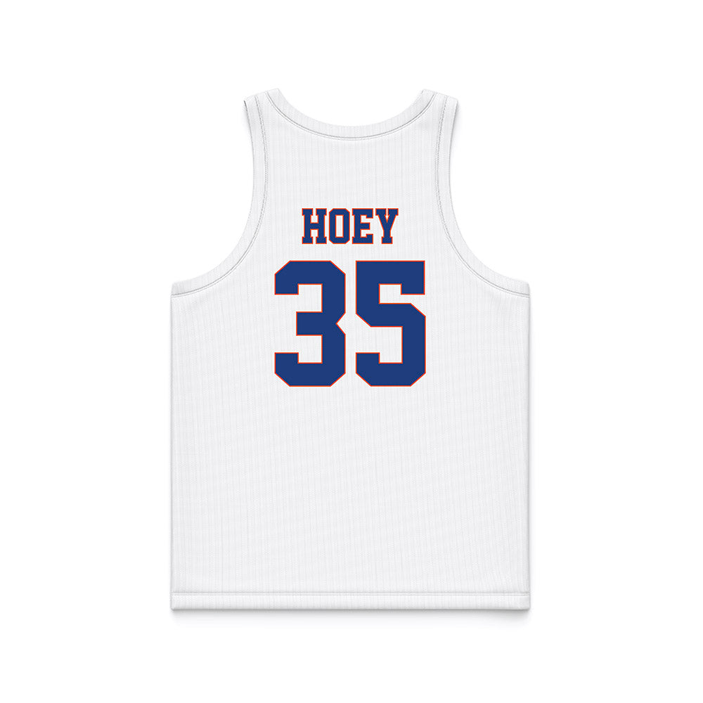 Florida - NCAA Women's Lacrosse : Georgia Hoey - White Basketball Jersey-1