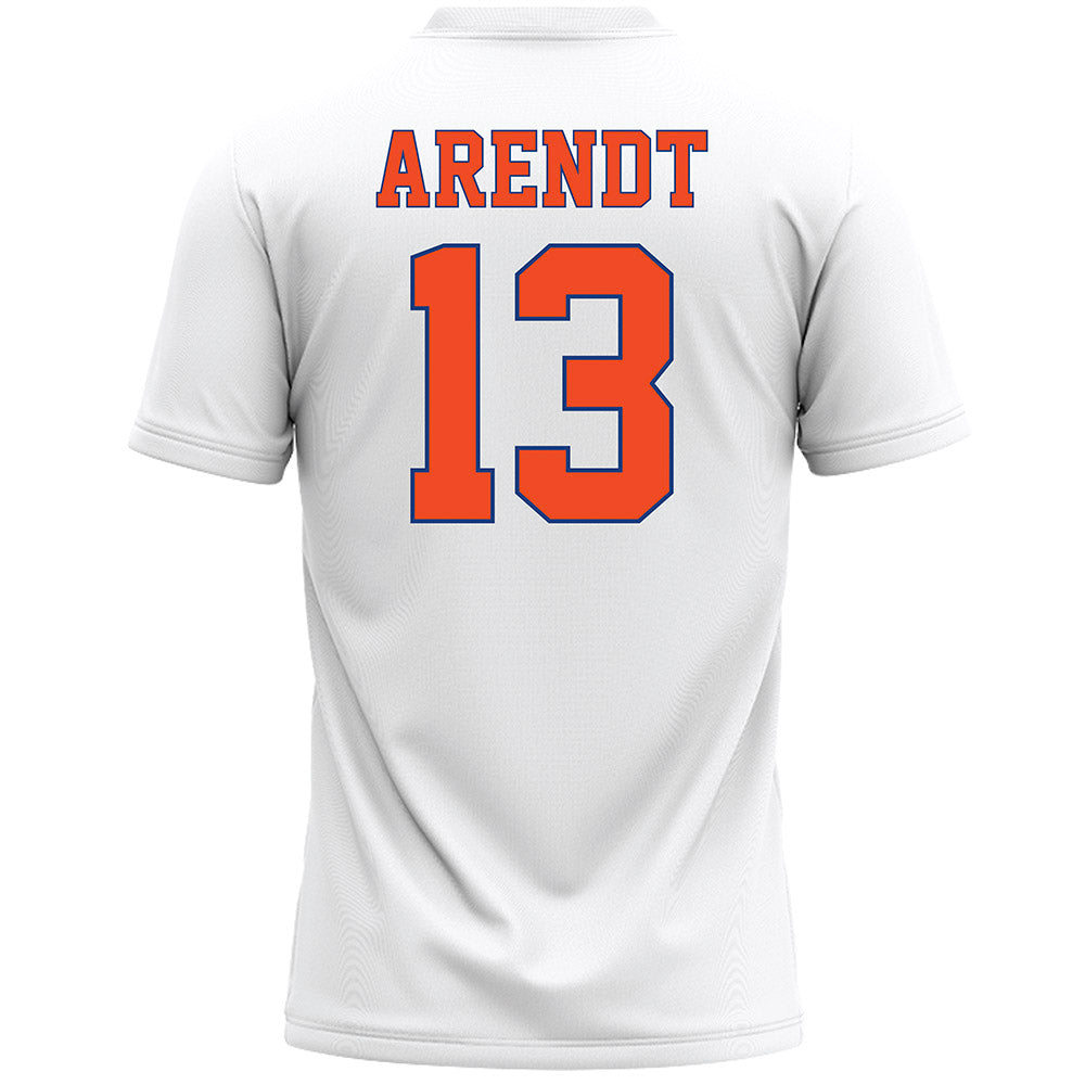 Florida - NCAA Women's Lacrosse : Maureen Arendt - White Lacrosse Jersey