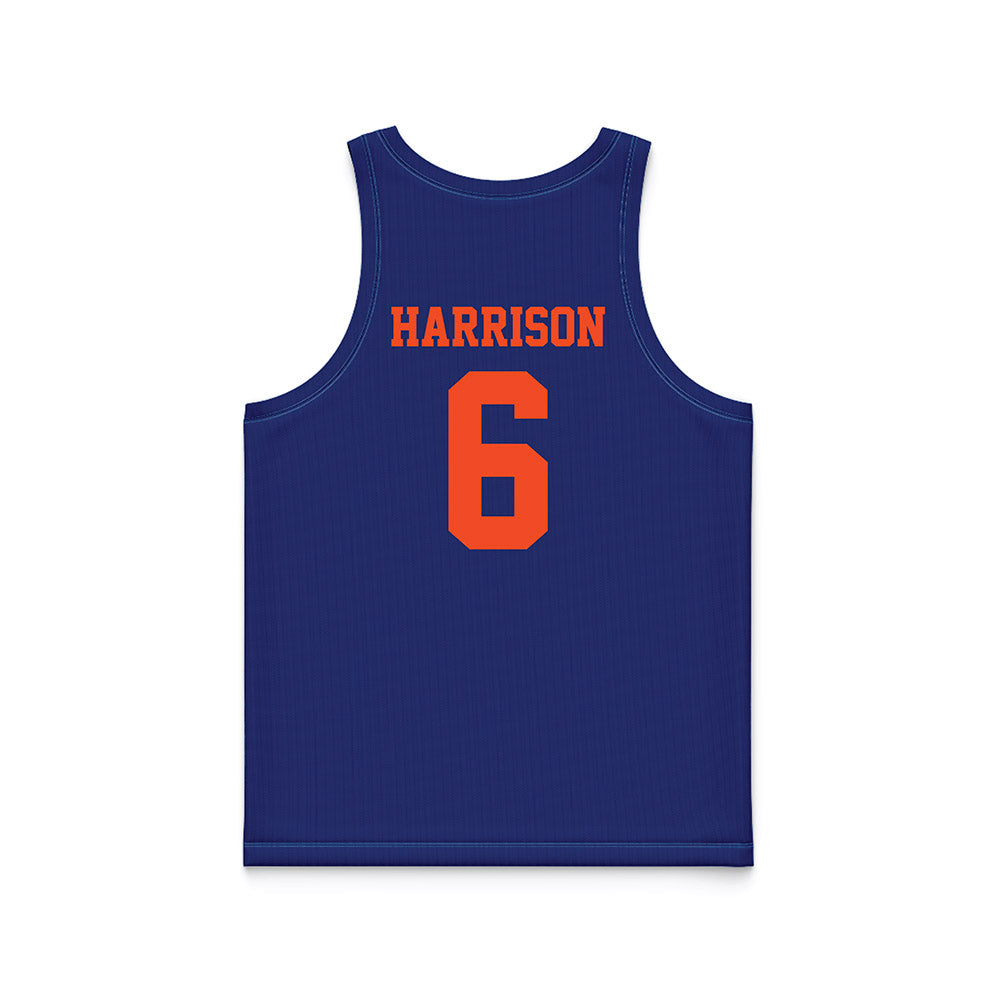 Florida - NCAA Women's Lacrosse : Liz Harrison - Blue Jersey