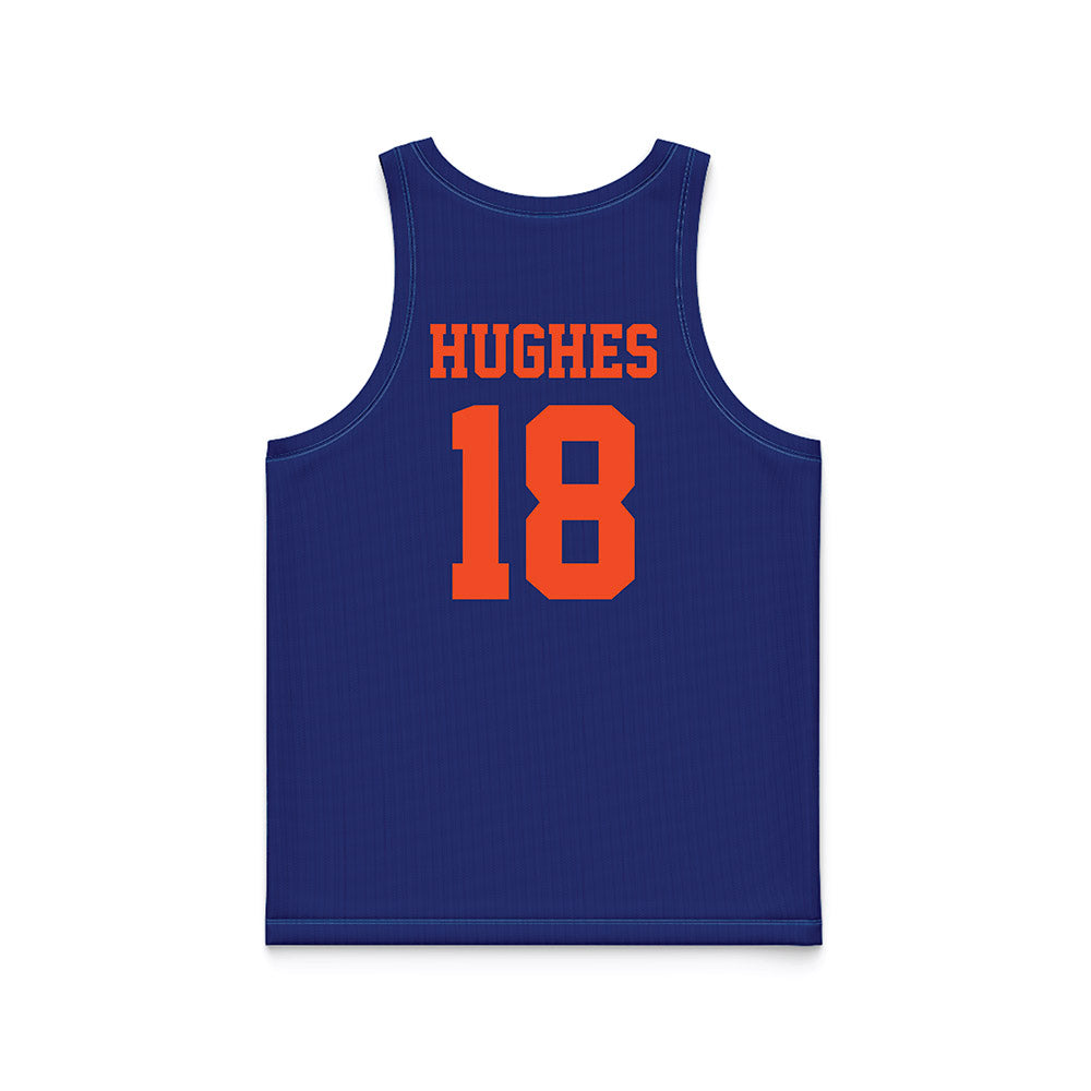 Florida - NCAA Women's Lacrosse : Samantha Hughes - Blue Jersey