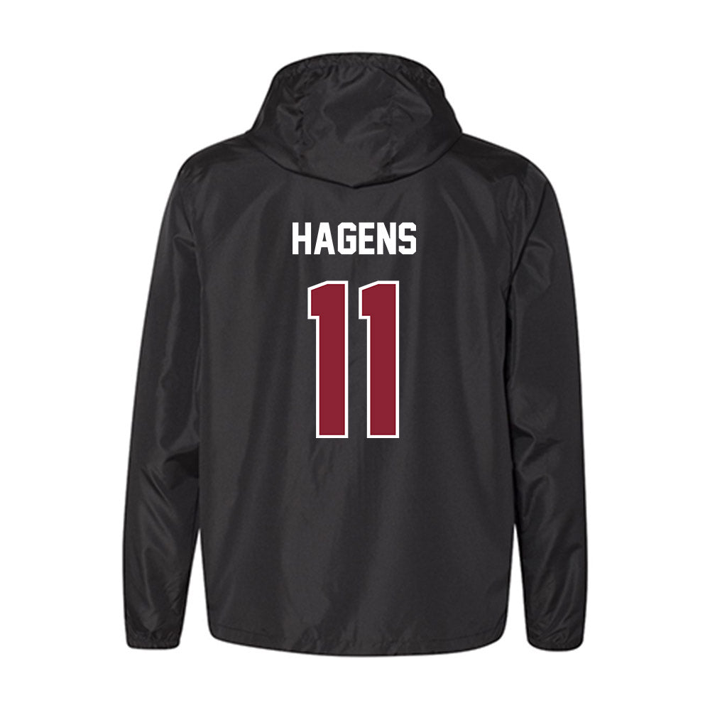 Boston College - NCAA Men's Ice Hockey : Michael Hagens - Windbreaker-1