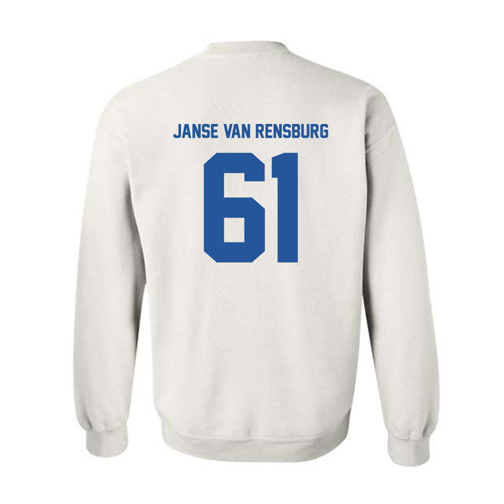 MTSU - NCAA Football : Otto Janse Van Rensburg - Classic Shersey Crewneck Sweatshirt-1