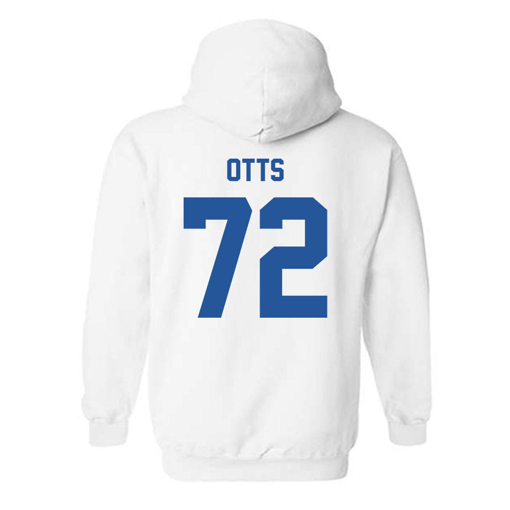 MTSU - NCAA Football : Jacob Otts - Classic Shersey Hooded Sweatshirt-1