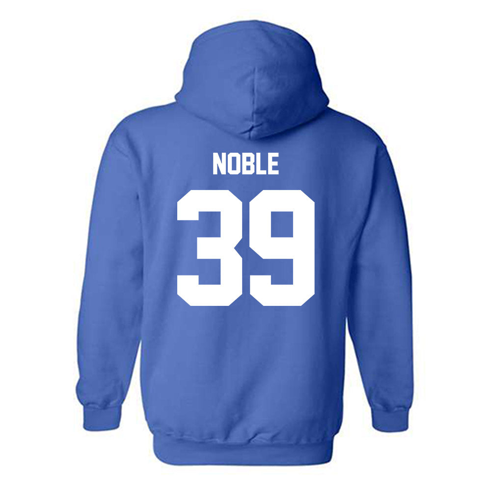 MTSU - NCAA Football : Christofer Noble - Classic Shersey Hooded Sweatshirt-1