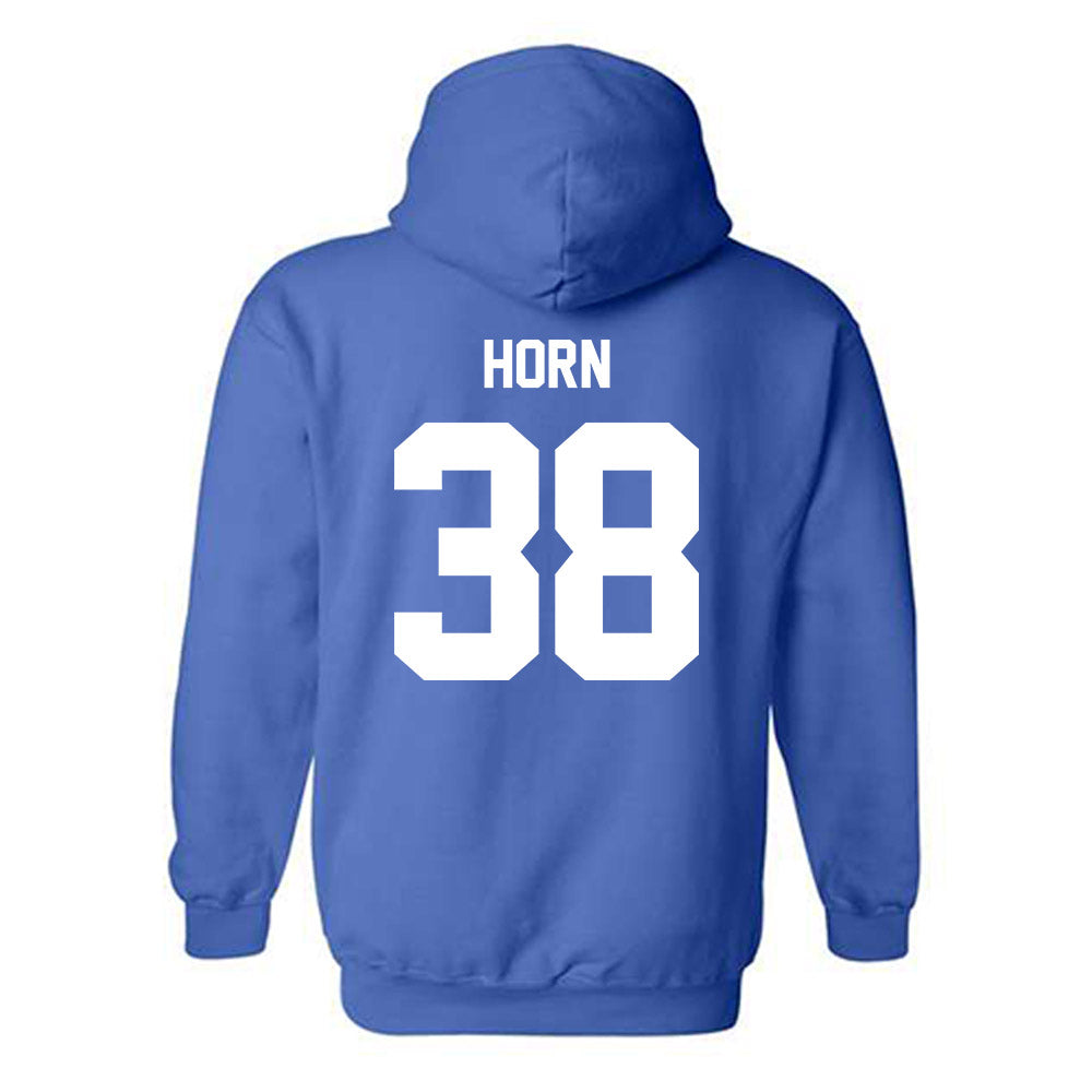 MTSU - NCAA Baseball : David Horn - Classic Shersey Hooded Sweatshirt-1