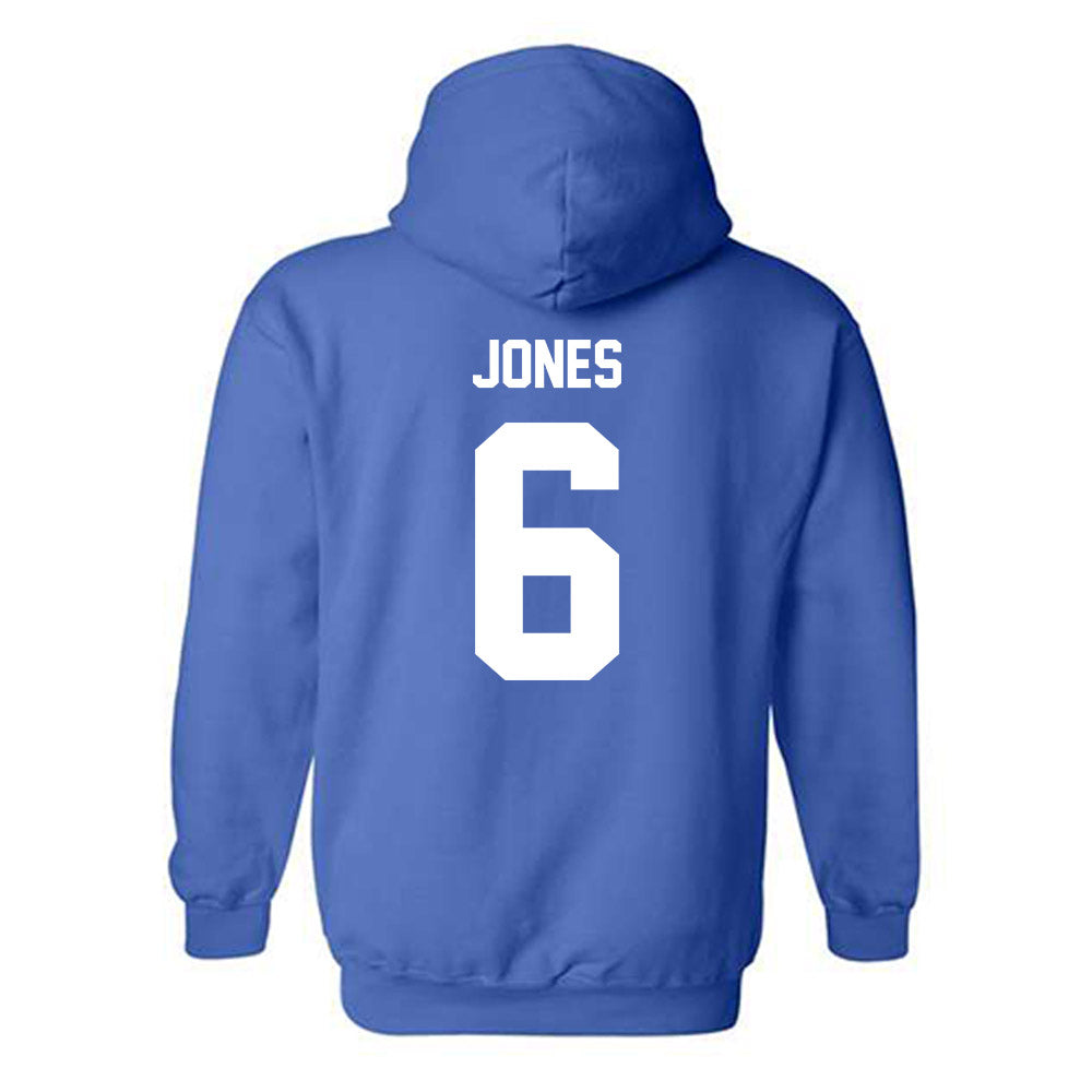 MTSU - NCAA Football : Antoine Jones - Classic Shersey Hooded Sweatshirt-1