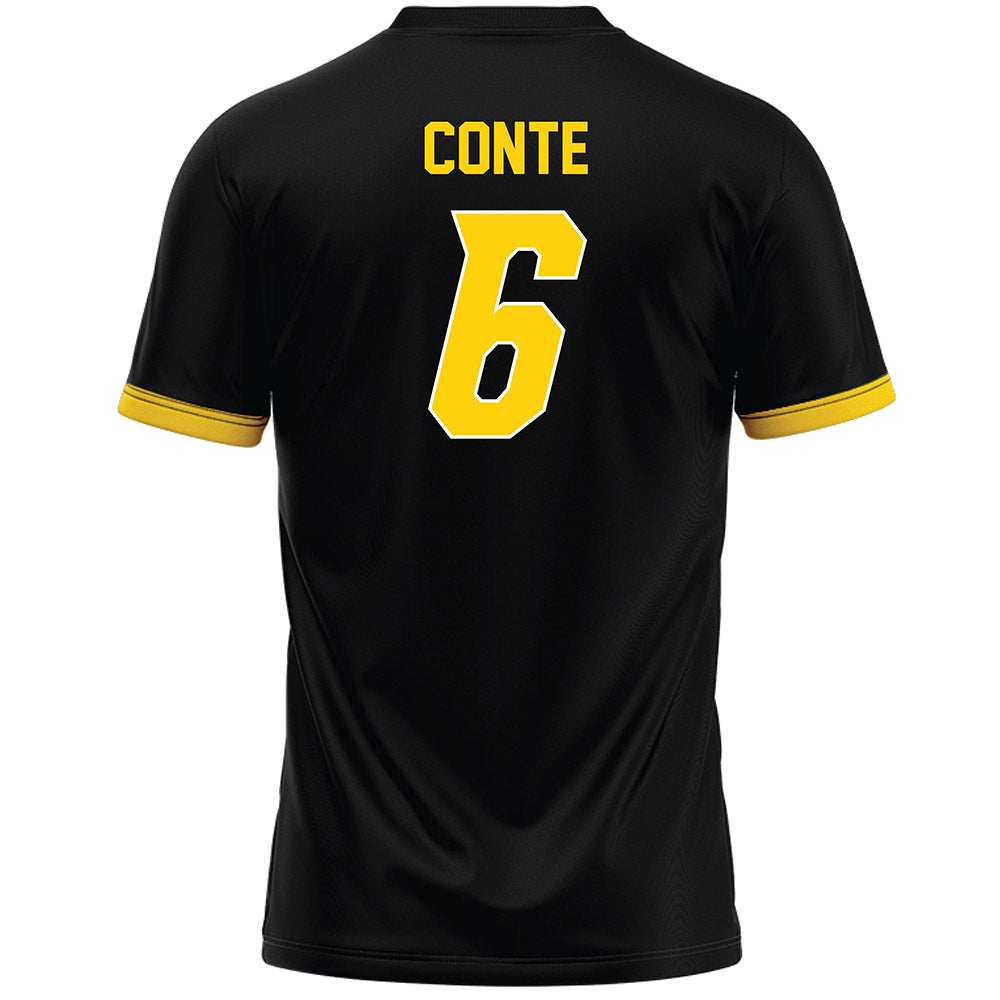 Delaware - NCAA Men's Lacrosse : Scott Conte - Black Lacrosse Jersey -1
