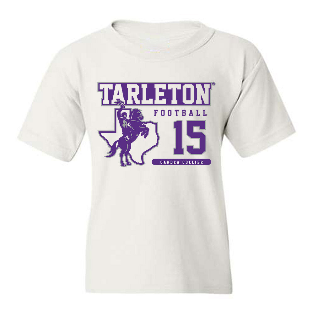 Tarleton State - NCAA Football : Cardea Collier - Classic Fashion Shersey Youth T-Shirt-0