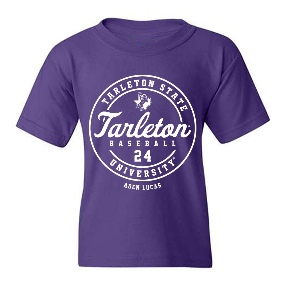 Tarleton State - NCAA Baseball : Aden Lucas - Classic Fashion Shersey Youth T-Shirt-0