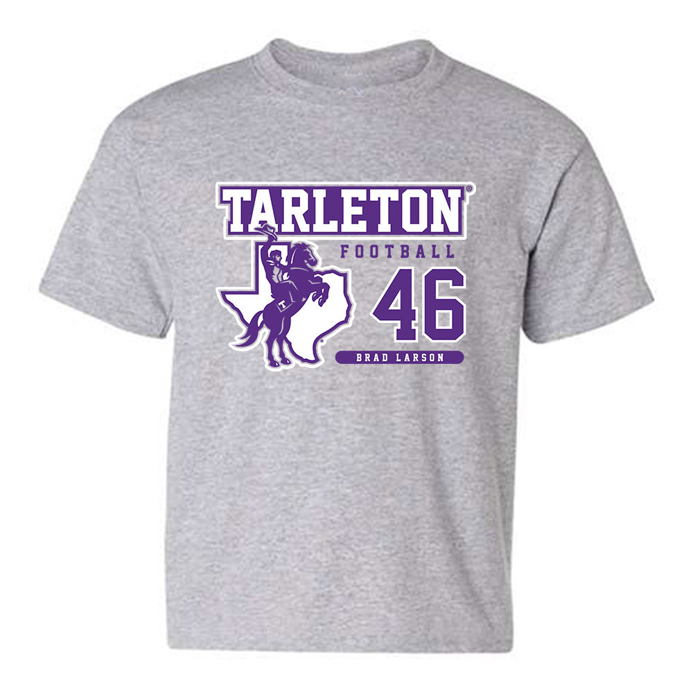 Tarleton State - NCAA Football : Brad Larson - Classic Fashion Shersey Youth T-Shirt-0