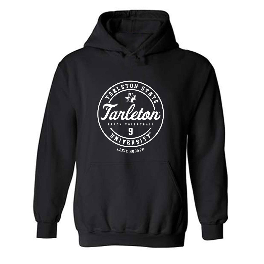 Tarleton State - NCAA Beach Volleyball : Lexie Hodapp - Classic Fashion Shersey Hooded Sweatshirt-0