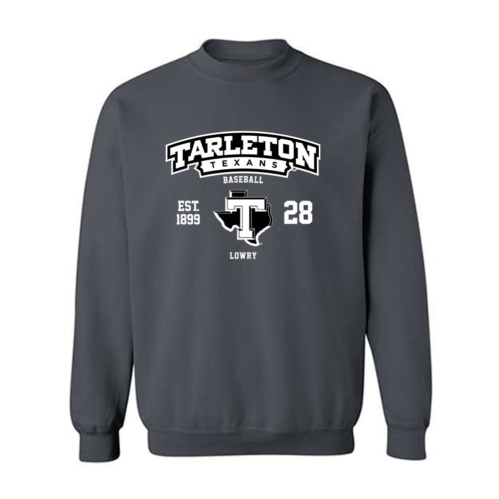 Tarleton State - NCAA Baseball : Cort Lowry - Classic Fashion Shersey Crewneck Sweatshirt-0