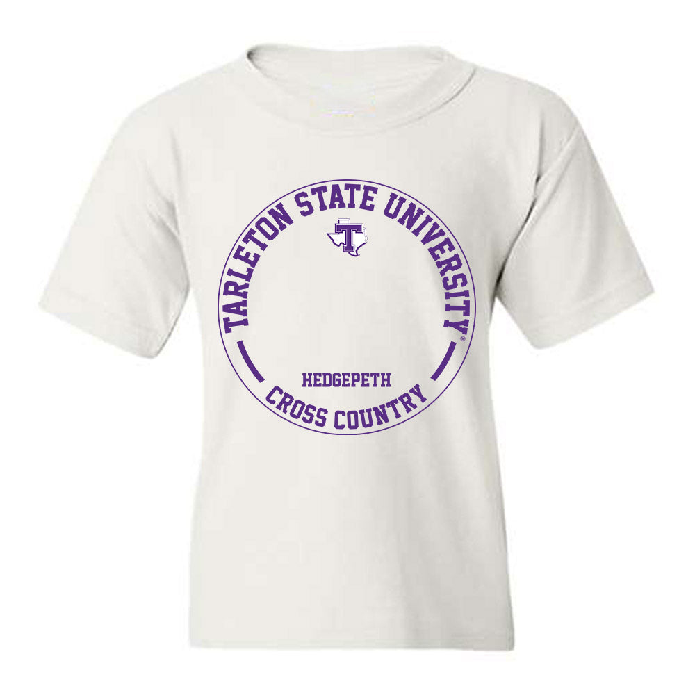 Tarleton State - NCAA Men's Cross Country : Tyler Hedgepeth - Classic Fashion Shersey Youth T-Shirt-0
