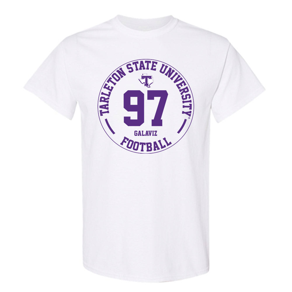 Tarleton State - NCAA Football : Gianni Galaviz - Classic Fashion Shersey T-Shirt