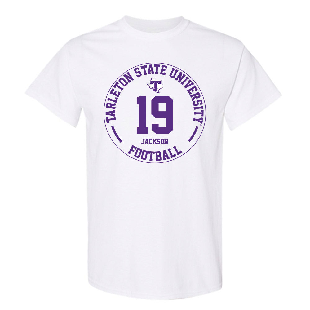 Tarleton State - NCAA Football : Kyle Jackson - Classic Fashion Shersey T-Shirt