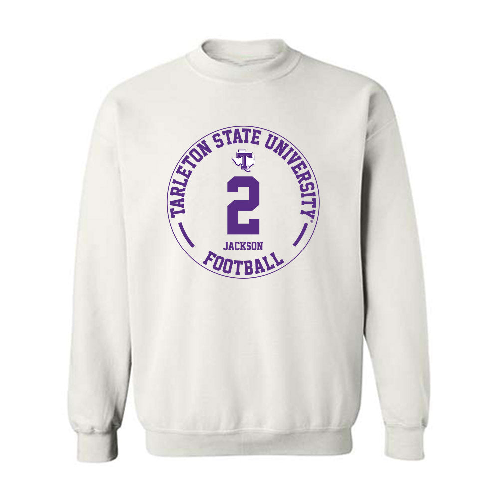 Tarleton State - NCAA Football : Cody Jackson - Classic Fashion Shersey Crewneck Sweatshirt