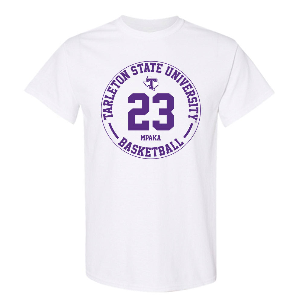 Tarleton State - NCAA Men's Basketball : Chris Mpaka - Classic Fashion Shersey T-Shirt-0