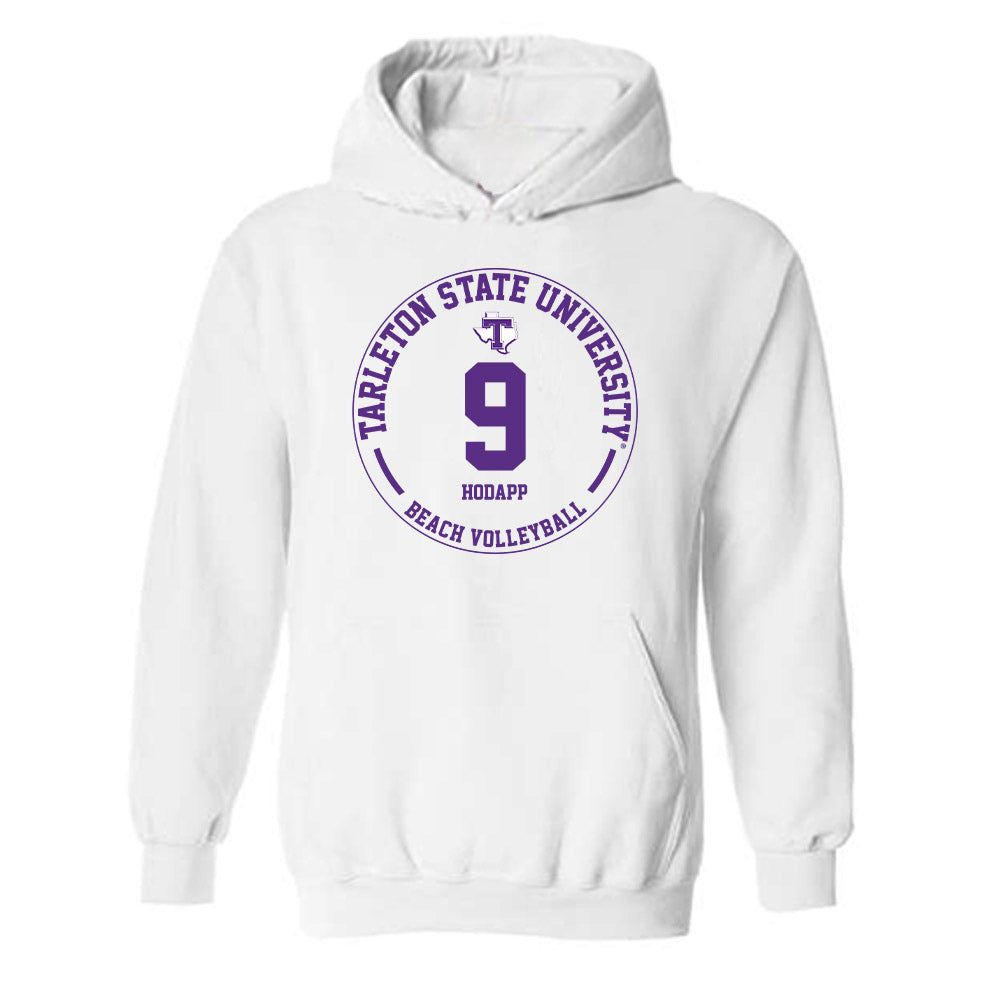 Tarleton State - NCAA Beach Volleyball : Lexie Hodapp - Classic Fashion Shersey Hooded Sweatshirt-0
