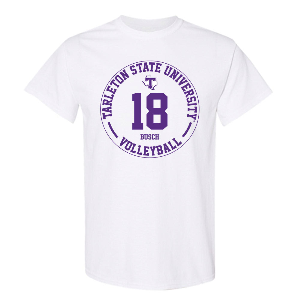 Tarleton State - NCAA Women's Volleyball : Tatum Busch - Classic Fashion Shersey T-Shirt-0