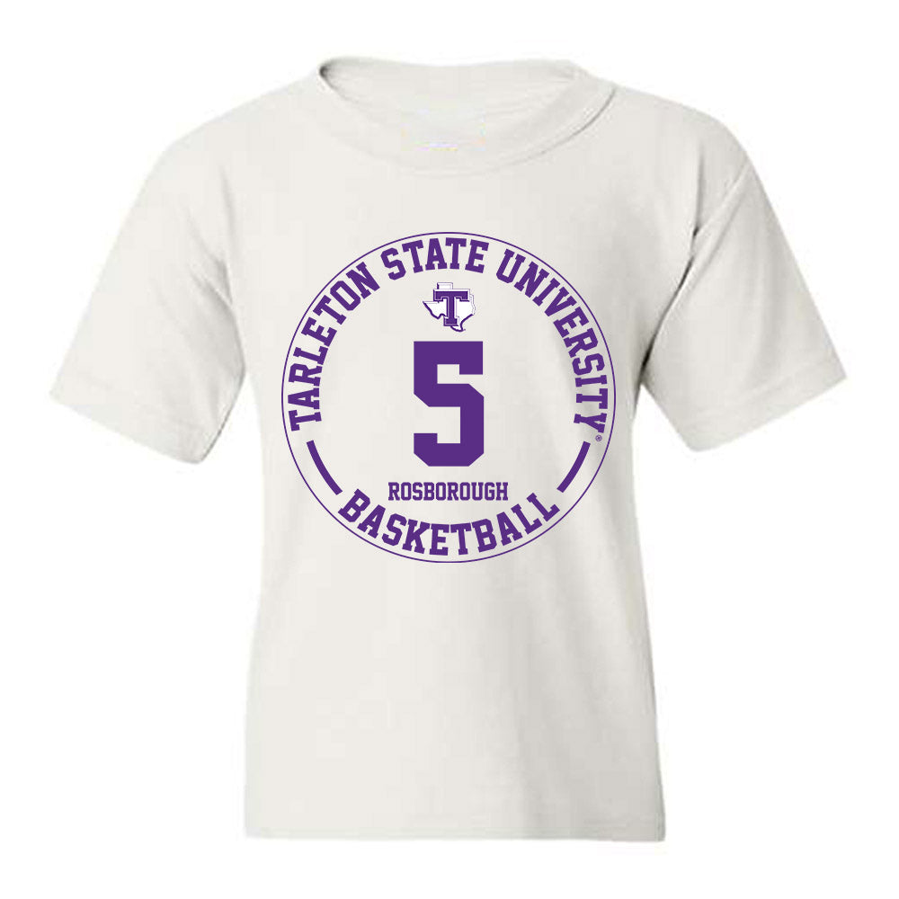 Tarleton State - NCAA Women's Basketball : Arieona Rosborough - Classic Fashion Shersey Youth T-Shirt-0