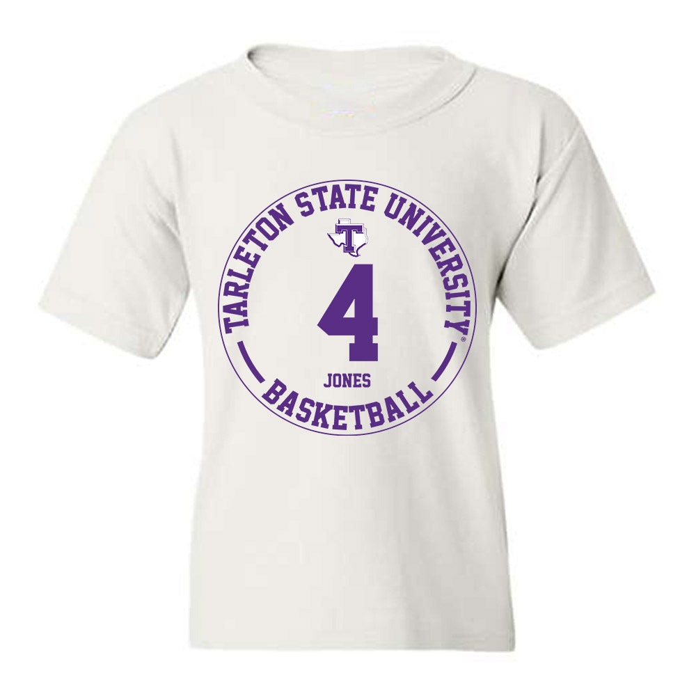 Tarleton State - NCAA Women's Basketball : Kyriana Jones - Classic Fashion Shersey Youth T-Shirt-0