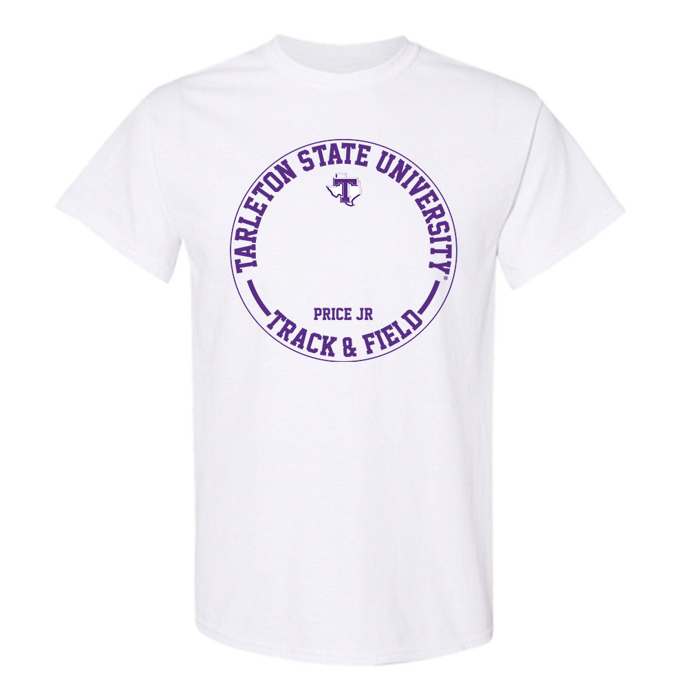 Tarleton State - NCAA Men's Track & Field : Timothy Price jr - Classic Fashion Shersey T-Shirt-0