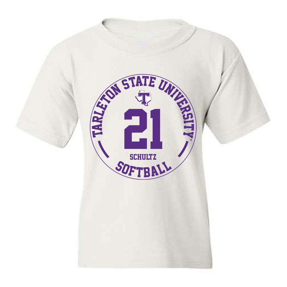 Tarleton State - NCAA Softball : Casey Schultz - Classic Fashion Shersey Youth T-Shirt-0