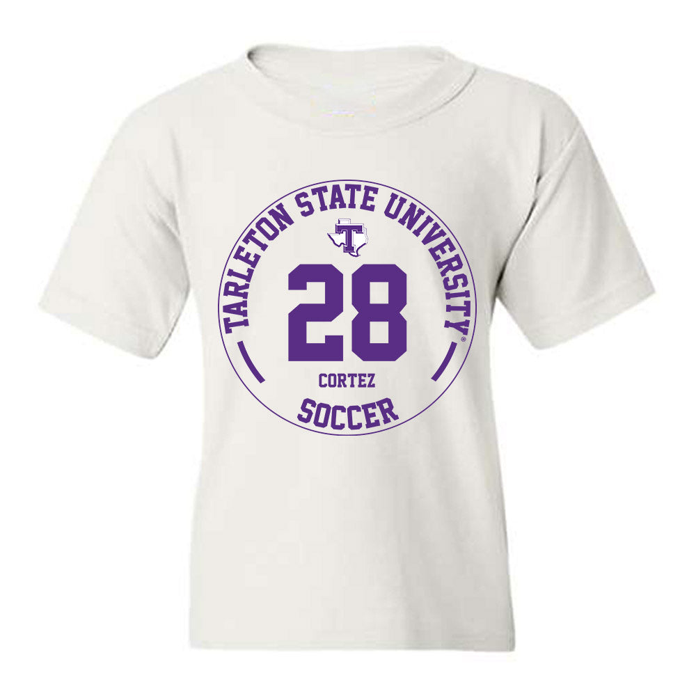 Tarleton State - NCAA Women's Soccer : Sam Cortez - Classic Fashion Shersey Youth T-Shirt-0