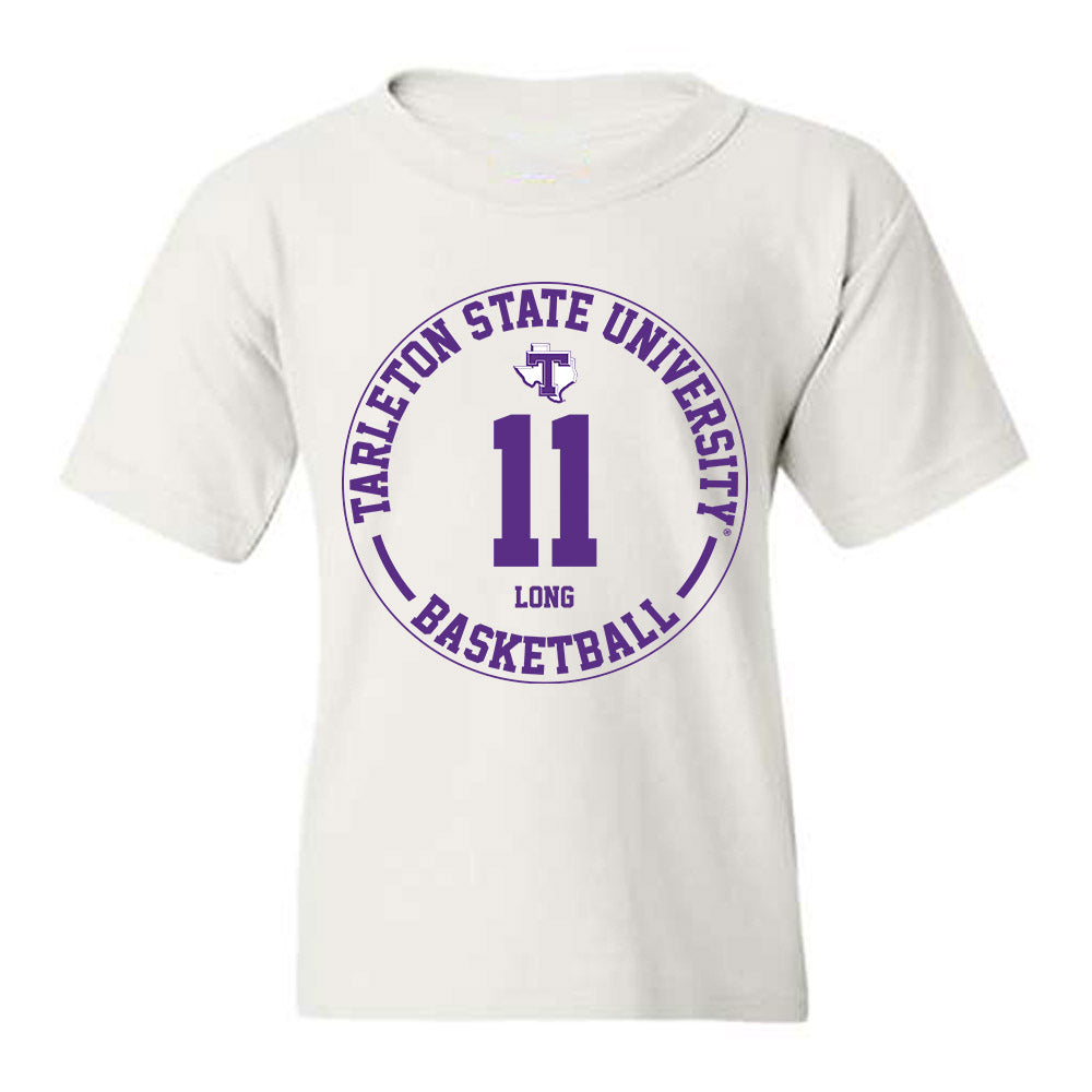 Tarleton State - NCAA Women's Basketball : Jakoriah Long - Classic Fashion Shersey Youth T-Shirt-0