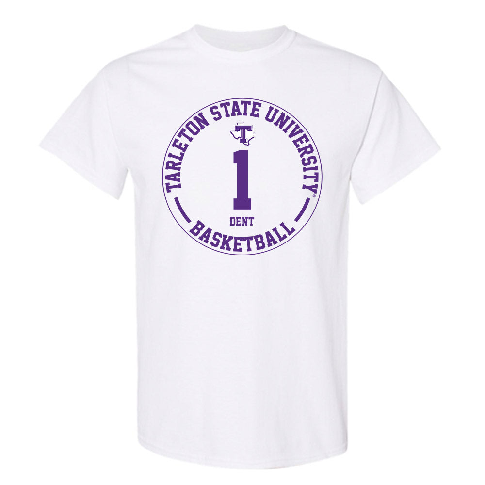 Tarleton State - NCAA Men's Basketball : Aj Dent - Classic Fashion Shersey T-Shirt-0