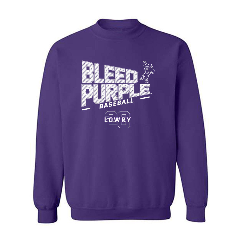 Tarleton State - NCAA Baseball : Cort Lowry - Classic Fashion Shersey Crewneck Sweatshirt-0