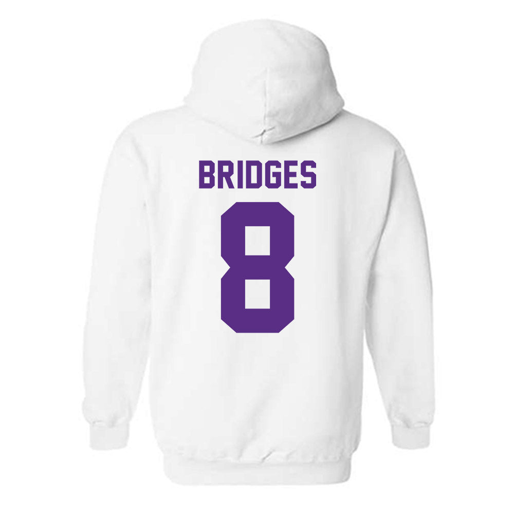 Tarleton State - NCAA Football : Braelon Bridges - Classic Shersey Hooded Sweatshirt-1