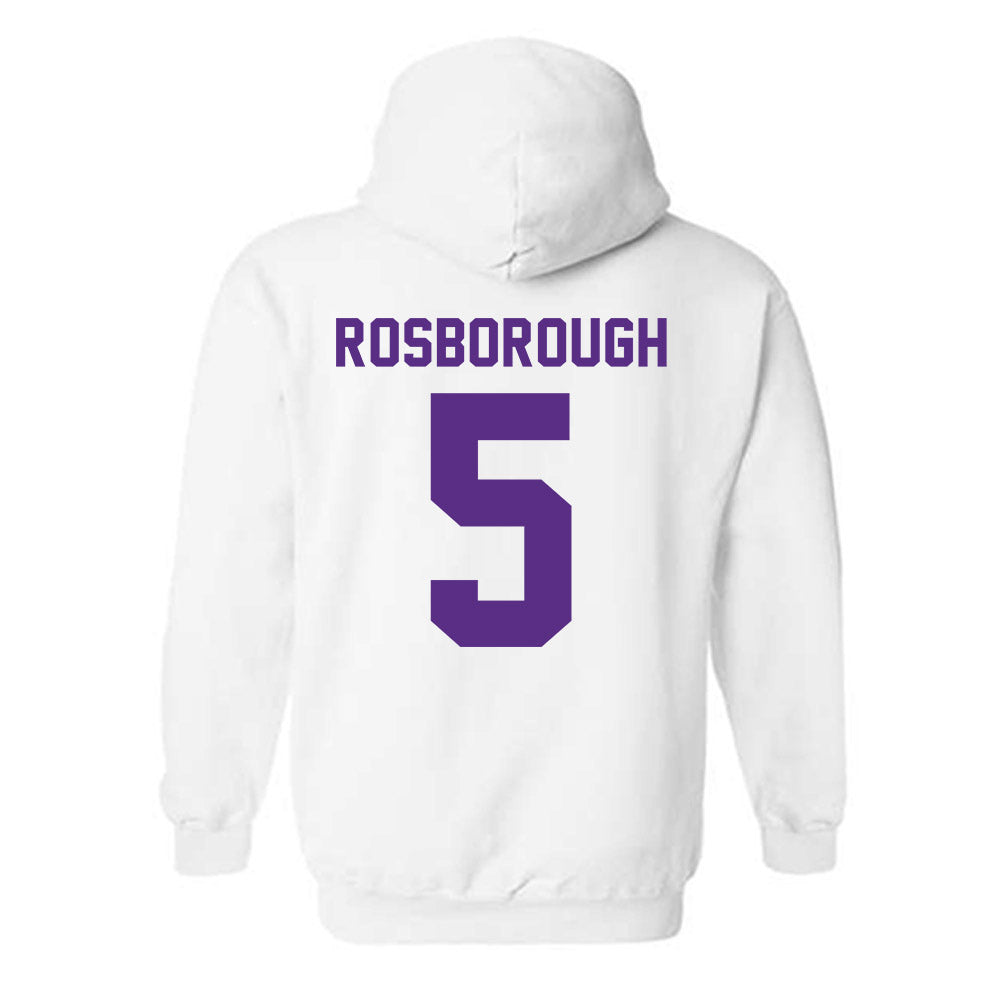 Tarleton State - NCAA Women's Basketball : Arieona Rosborough - Classic Shersey Hooded Sweatshirt-1