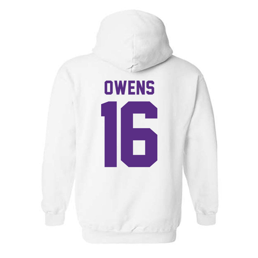 Tarleton State - NCAA Football : AJ Owens - Classic Shersey Hooded Sweatshirt-1