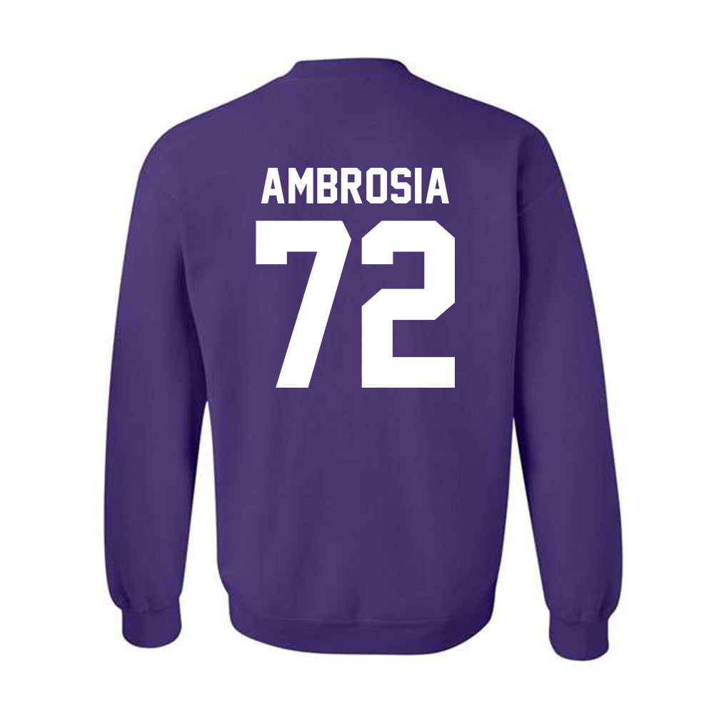 Tarleton State - NCAA Football : Alec Ambrosia - Classic Shersey Crewneck Sweatshirt-1