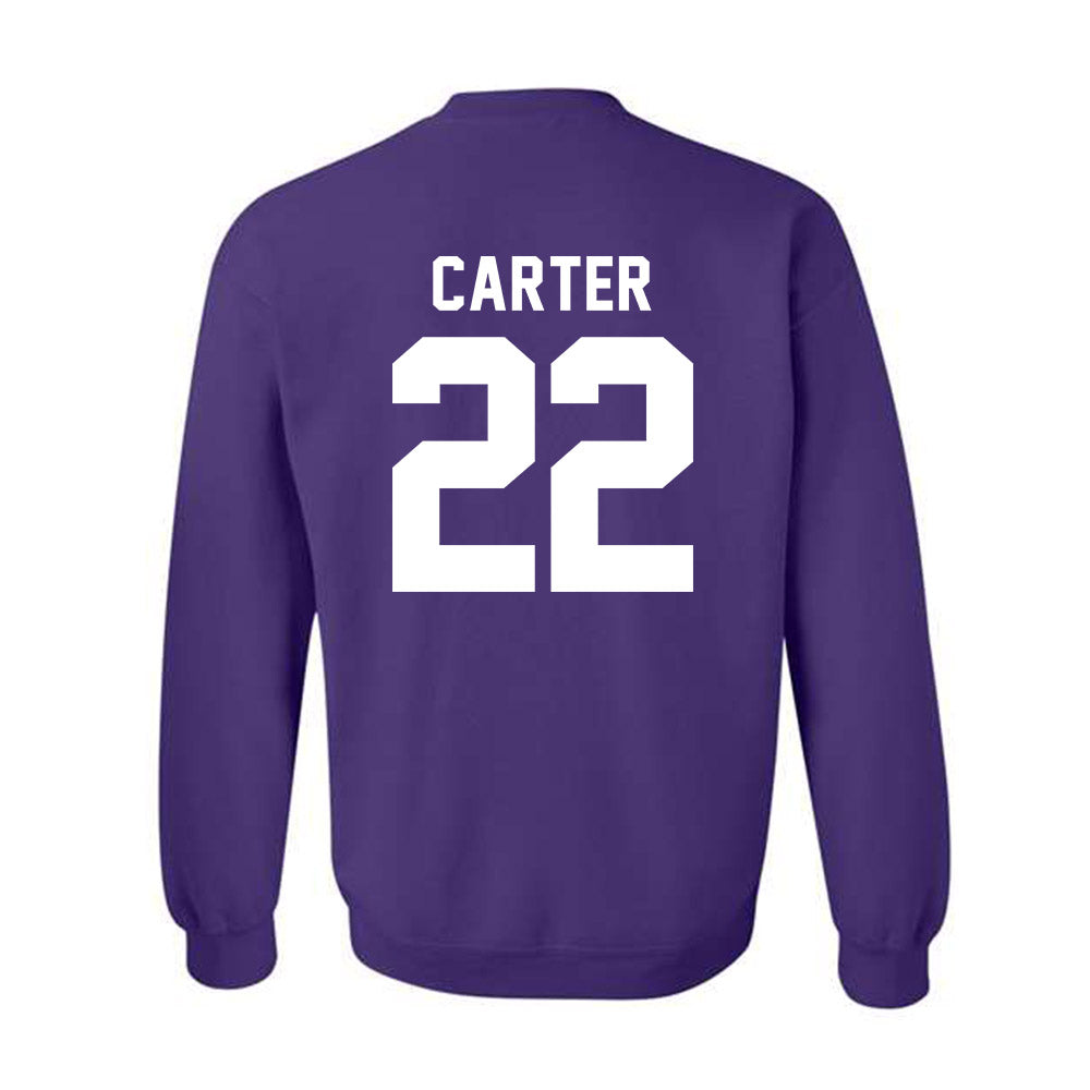 Tarleton State - NCAA Women's Volleyball : morgan carter - Classic Shersey Crewneck Sweatshirt-1