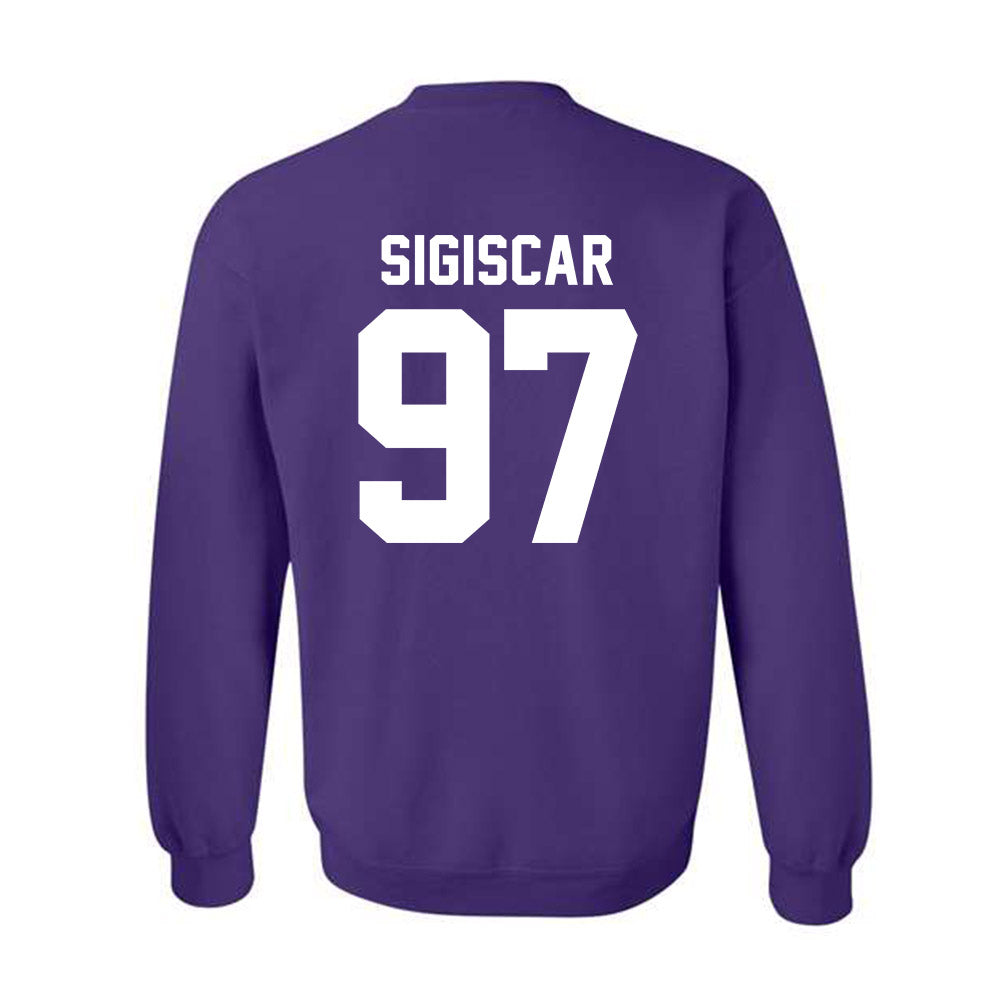 Tarleton State - NCAA Men's Basketball : Andy SIGISCAR - Classic Shersey Crewneck Sweatshirt-1