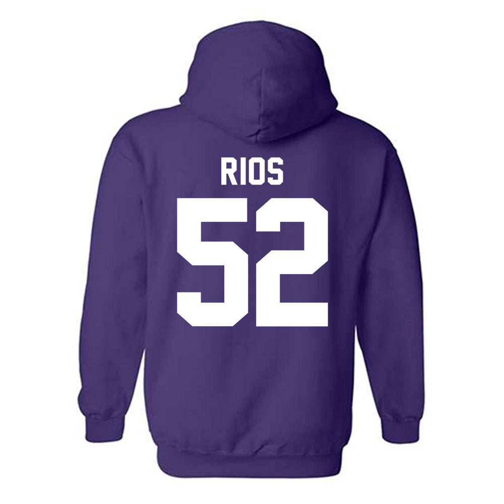 Tarleton State - NCAA Football : Robert Rios - Classic Shersey Hooded Sweatshirt