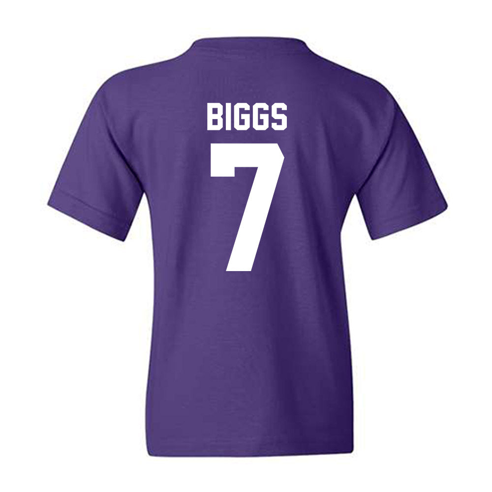 Tarleton State - NCAA Women's Volleyball : Taylynn Biggs - Classic Shersey Youth T-Shirt-1